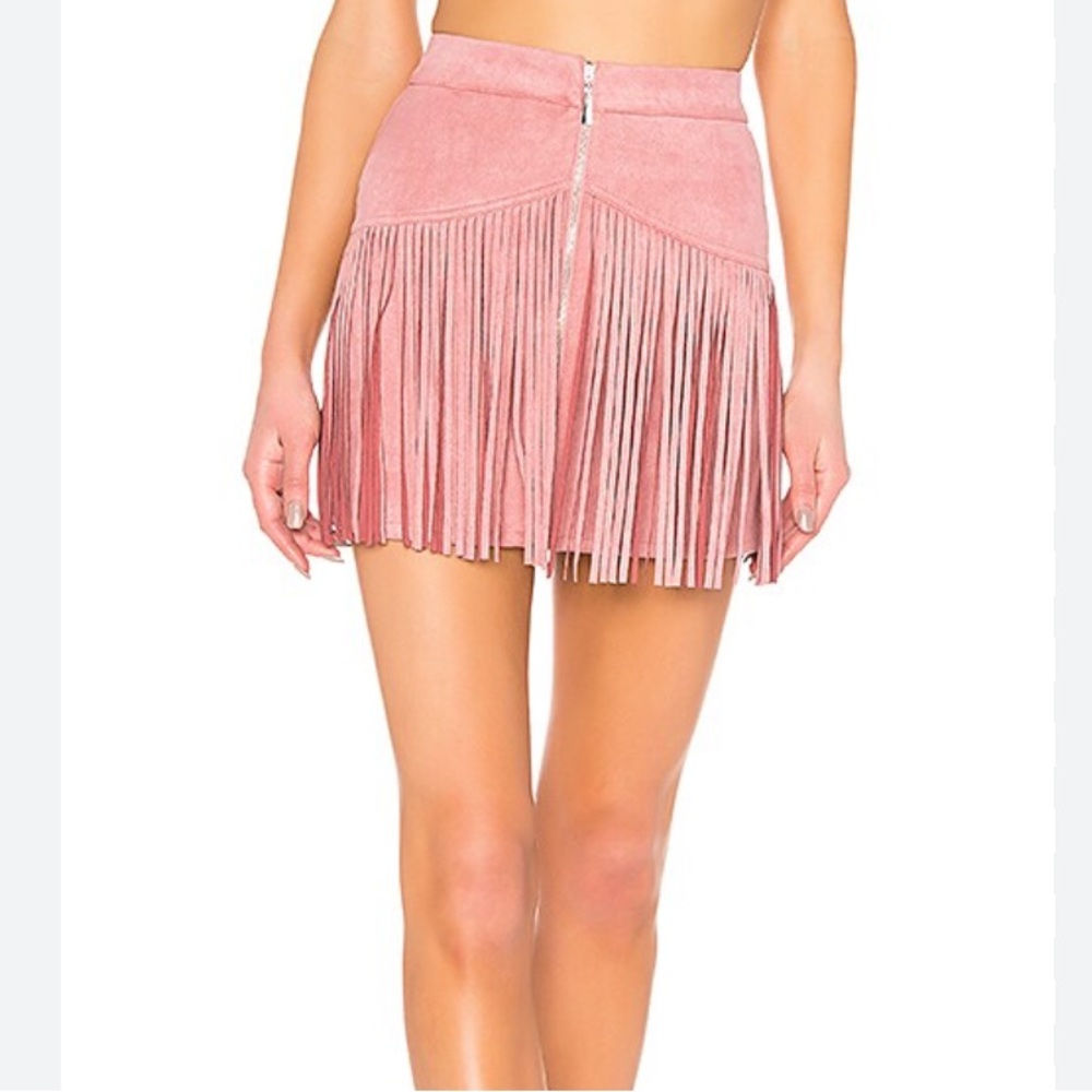 NBD pink skirt